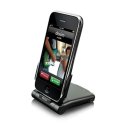 BASETTA DOCKING P-FLIP IPHONE 4S, IPOD TOUCH 3G COLORE NERO BULK DEXIM