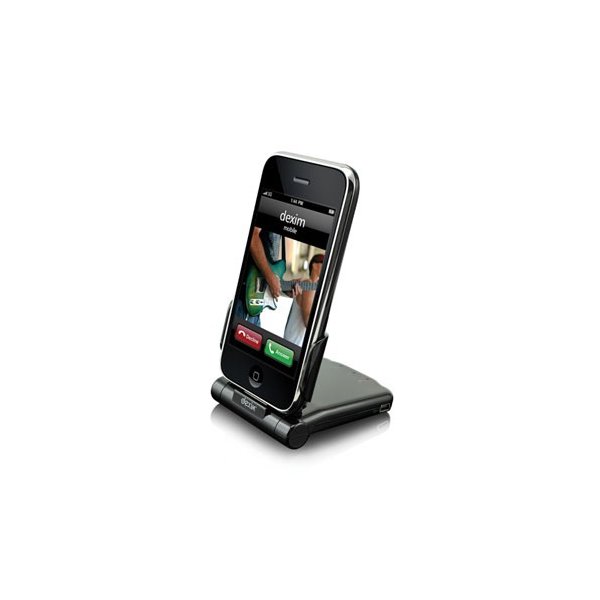 BASETTA DOCKING P-FLIP IPHONE 4S, IPOD TOUCH 3G COLORE NERO BULK DEXIM