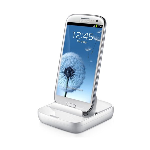 DOCK STATION ORIGINALE SAMSUNG EDD-D200WEGSTD per I9500 GALAXY S4, N7100 NOTE2 COLORE BIANCO SEGUE COMPATIBILITA'..