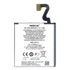 BATTERIA ORIGINALE NOKIA BP-4GW per NOKIA LUMIA 920 2000mAh BULK