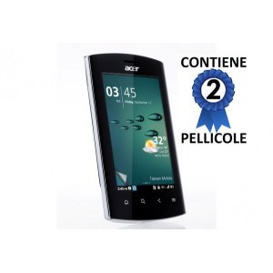 PELLICOLA PROTEGGI DISPLAY ACER LIQUID METAL CONFEZIONE 2 PEZZI