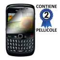 PELLICOLA PROTEGGI DISPLAY BLACKBERRY 8520 CURVE CONFEZIONE 2 PEZZI