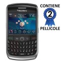 PELLICOLA PROTEGGI DISPLAY BLACKBERRY 8900 CURVE CONFEZIONE 2 PEZZI