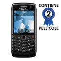 PELLICOLA PROTEGGI DISPLAY BLACKBERRY 9100 PEARL 3G CONFEZIONE 2 PEZZI