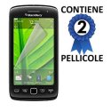 PELLICOLA PROTEGGI DISPLAY BLACKBERRY Torch 9860 CONFEZIONE 2 PEZZI