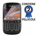 PELLICOLA PROTEGGI DISPLAY BLACKBERRY 9900 Bold Touch, 9930 CONFEZIONE 2 PEZZI