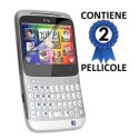 PELLICOLA PROTEGGI DISPLAY HTC CHA CHA CONFEZIONE 2 PEZZI