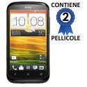 PELLICOLA PROTEGGI DISPLAY HTC DESIRE X T328e CONFEZIONE 2 PEZZI