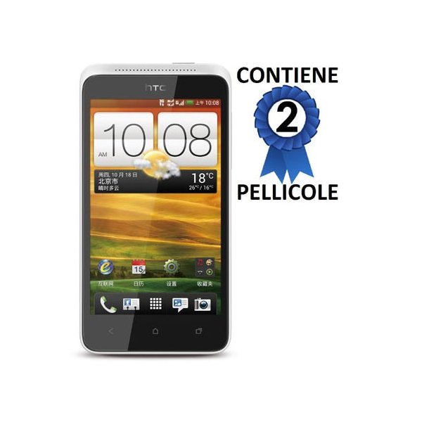 PELLICOLA PROTEGGI DISPLAY HTC ONE SC CONFEZIONE 2 PEZZI