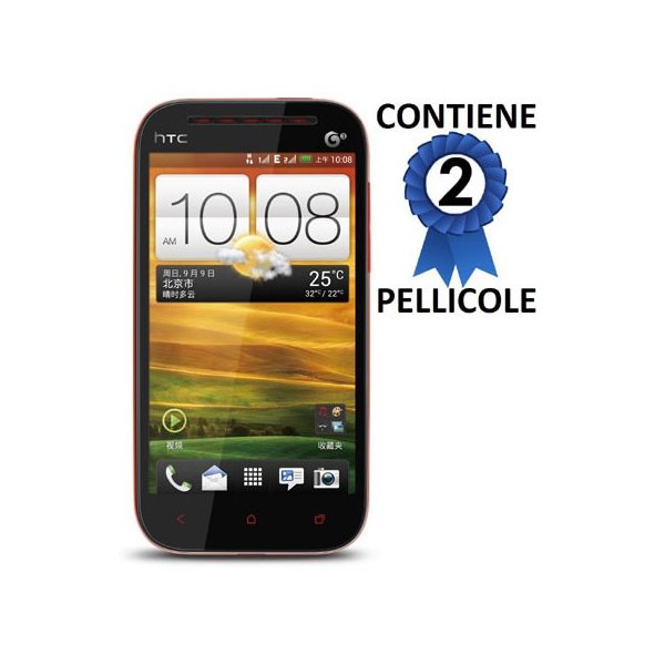 PELLICOLA PROTEGGI DISPLAY HTC ONE ST CONFEZIONE 2 PEZZI