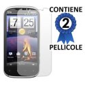 PELLICOLA PROTEGGI DISPLAY HTC RUBY II  LTE CONFEZIONE 2 PEZZI