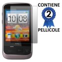 PELLICOLA PROTEGGI DISPLAY HTC SMART CONFEZIONE 2 PEZZI