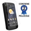 PELLICOLA PROTEGGI DISPLAY HTC TOUCH HD CONFEZIONE 2 PEZZI