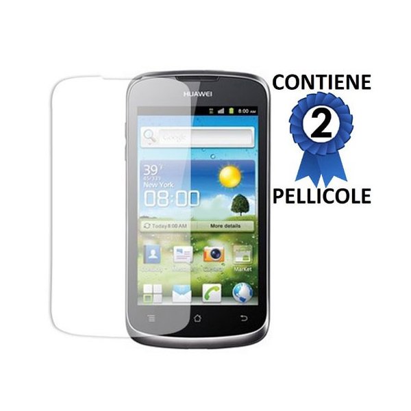 PELLICOLA PROTEGGI DISPLAY HUAWEI ASCEND G300, U8818, U8815 CONFEZIONE 2 PEZZI