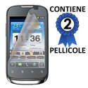 PELLICOLA PROTEGGI DISPLAY HUAWEI SONIC U8650, SONIC 2 U8661 CONFEZIONE 2 PEZZI