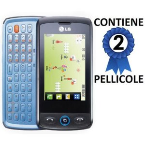 PELLICOLA PROTEGGI DISPLAY LG GW520 CONFEZIONE 2 PEZZI