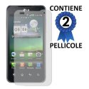 PELLICOLA PROTEGGI DISPLAY LG Optimus 2X P990 CONFEZIONE 2 PEZZI