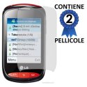 PELLICOLA PROTEGGI DISPLAY LG T310 CONFEZIONE 2 PEZZI