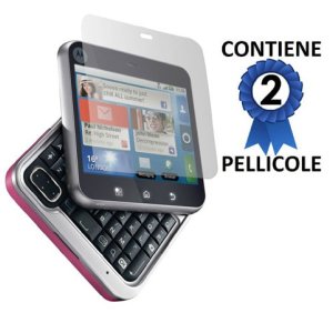 PELLICOLA PROTEGGI DISPLAY MOTOROLA FLIPOUT CONFEZIONE 2 PEZZI