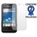 PELLICOLA PROTEGGI DISPLAY MOTOROLA XT320 DEFY MINI CONFEZIONE 2 PEZZI