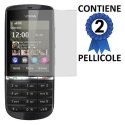 PELLICOLA PROTEGGI DISPLAY NOKIA 300 ASHA CONFEZIONE 2 PEZZI