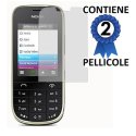 PELLICOLA PROTEGGI DISPLAY NOKIA 202 ASHA CONFEZIONE 2 PEZZI