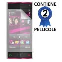 PELLICOLA PROTEGGI DISPLAY NOKIA X6, X6 8GB, X6 16GB, X6 32GB CONFEZIONE 2 PEZZI