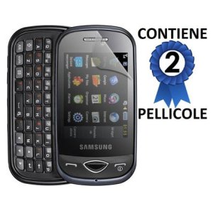 PELLICOLA PROTEGGI DISPLAY SAMSUNG B3410 CONFEZIONE 2 PEZZI