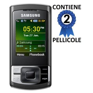 PELLICOLA PROTEGGI DISPLAY SAMSUNG C3050 CONFEZIONE 2 PEZZI