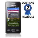 PELLICOLA PROTEGGI DISPLAY SAMSUNG C6712 Star 2 Duos CONFEZIONE 2 PEZZI