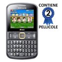 PELLICOLA PROTEGGI DISPLAY SAMSUNG E2220, CHAT 222 CONFEZIONE 2 PEZZI