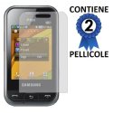 PELLICOLA PROTEGGI DISPLAY SAMSUNG E2652 Champ Duos CONFEZIONE 2 PEZZI