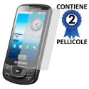 PELLICOLA PROTEGGI DISPLAY SAMSUNG i7500 Galaxy CONFEZIONE 2 PEZZI