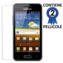 PELLICOLA PROTEGGI DISPLAY SAMSUNG i9070 GALAXY S ADVANCED CONFEZIONE 2 PEZZI