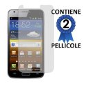 PELLICOLA PROTEGGI DISPLAY SAMSUNG I9210 Galaxy S II LTE CONFEZIONE 2 PEZZI