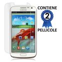 PELLICOLA PROTEGGI DISPLAY SAMSUNG I9260 Galaxy Premier CONFEZIONE 2 PEZZI