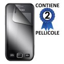 PELLICOLA PROTEGGI DISPLAY SAMSUNG S5250 CONFEZIONE 2 PEZZI