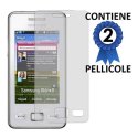 PELLICOLA PROTEGGI DISPLAY SAMSUNG S5260 STAR II CONFEZIONE 2 PEZZI