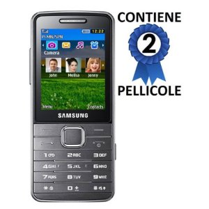 PELLICOLA PROTEGGI DISPLAY SAMSUNG S5610 CONFEZIONE 2 PEZZI