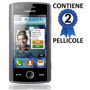 PELLICOLA PROTEGGI DISPLAY SAMSUNG S5780 Wave578 CONFEZIONE 2 PEZZI