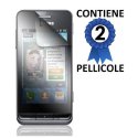 PELLICOLA PROTEGGI DISPLAY SAMSUNG S7230 Wave 723 CONFEZIONE 2 PEZZI