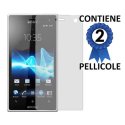 PELLICOLA PROTEGGI DISPLAY SONY LT26W ACRO S CONFEZIONE 2 PEZZI