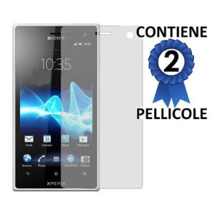 PELLICOLA PROTEGGI DISPLAY SONY LT26W ACRO S CONFEZIONE 2 PEZZI