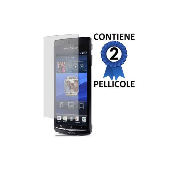 PELLICOLA PROTEGGI DISPLAY SONY-ERICSSON XPERIA Arc X12, ARC s CONFEZIONE 2 PEZZI