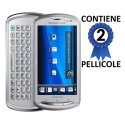 PELLICOLA PROTEGGI DISPLAY SONY-ERICSSON XPERIA PRO MK16i CONFEZIONE 2 PEZZI