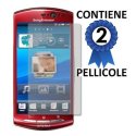 PELLICOLA PROTEGGI DISPLAY SONY-ERICSSON MT15i XPERIA NEO, MT11i XPERIA NEO V CONFEZIONE 2 PEZZI