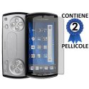 PELLICOLA PROTEGGI DISPLAY SONY-ERICSSON EXPERIA R800 XPERIA PLAY Z1i CONFEZIONE 2 PELLICOLE