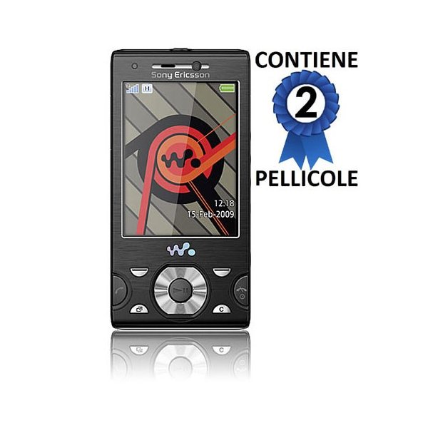 PELLICOLA PROTEGGI DISPLAY SONY-ERICSSON W995 CONFEZIONE 2 PEZZI