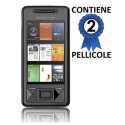 PELLICOLA PROTEGGI DISPLAY SONY-ERICSSON XPERIA X1 CONFEZIONE 2 PEZZI