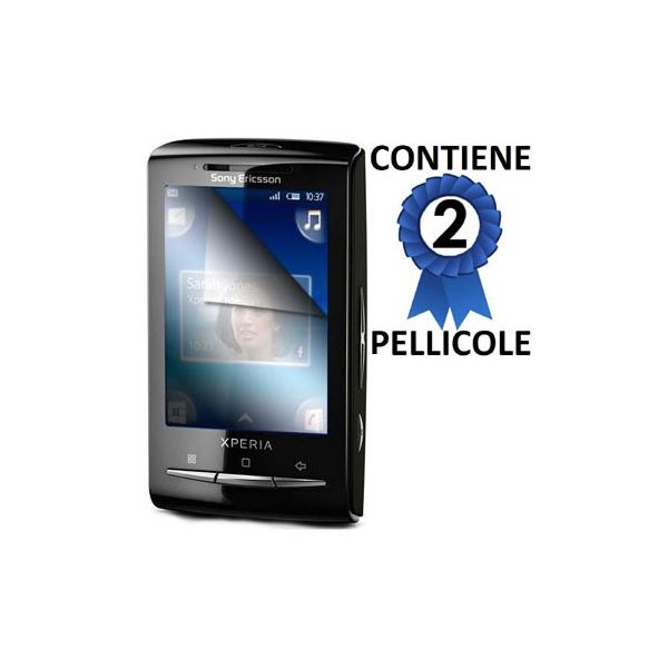 PELLICOLA PROTEGGI DISPLAY SONY-ERICSSON X10 MINI CONFEZIONE 2 PEZZI